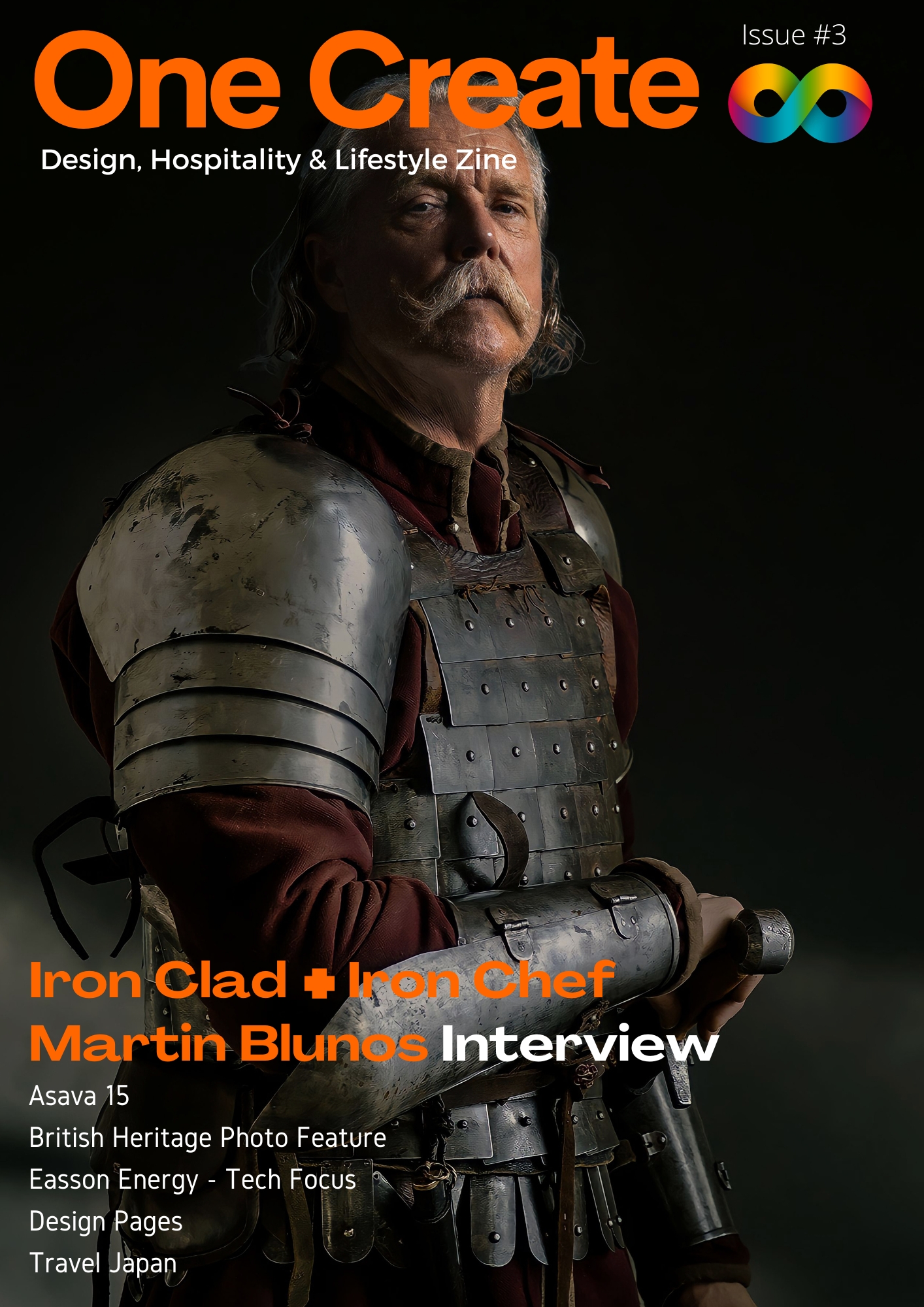 One Create Magazine — Edition 3, Iron Clad Iron Chef